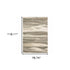 10' X 13' Blue and Gray Abstract Power Loom Area Rug